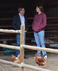 Ethan Meyer David Eggen chicken coop tour